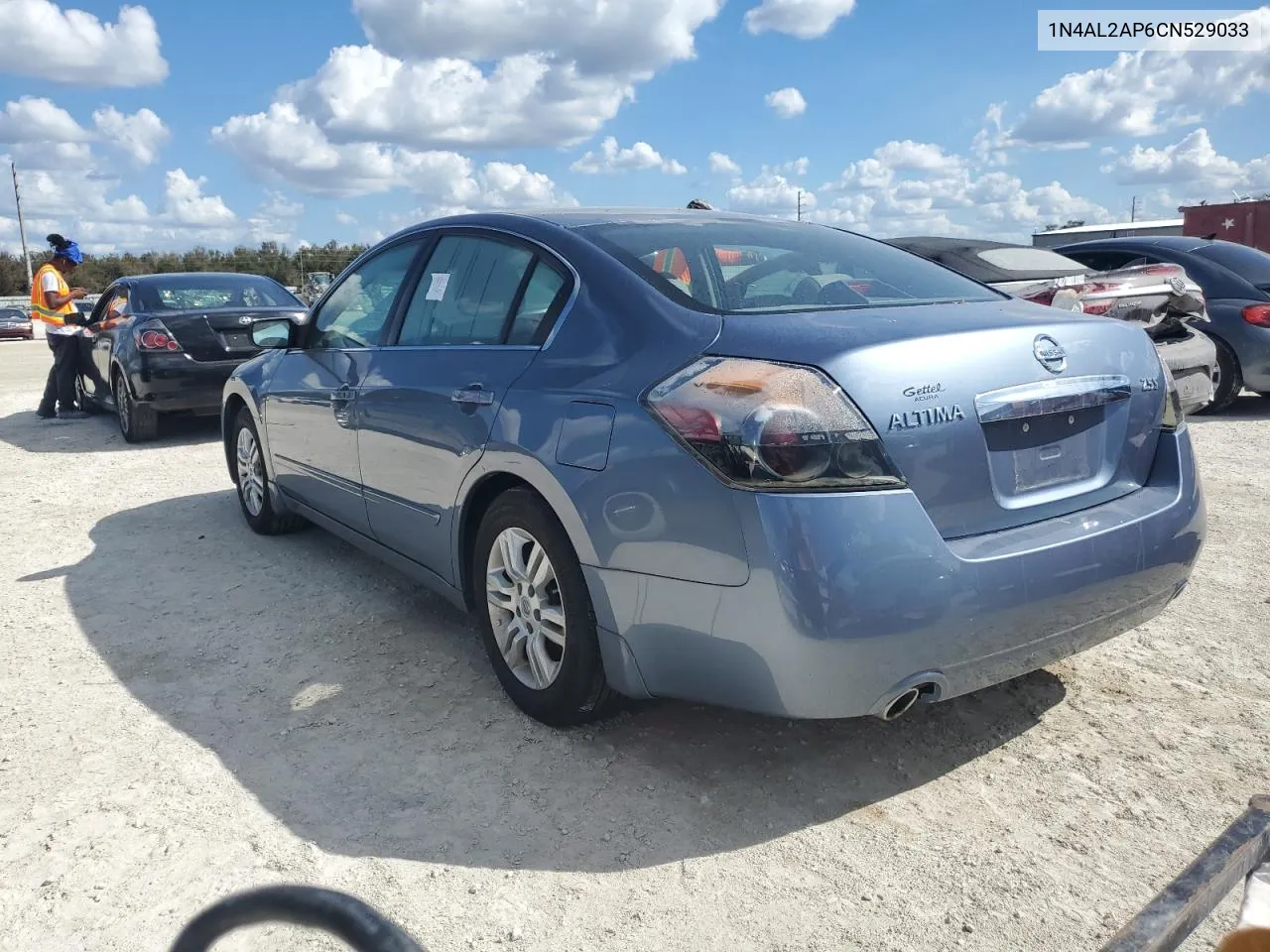 2012 Nissan Altima Base VIN: 1N4AL2AP6CN529033 Lot: 75130314