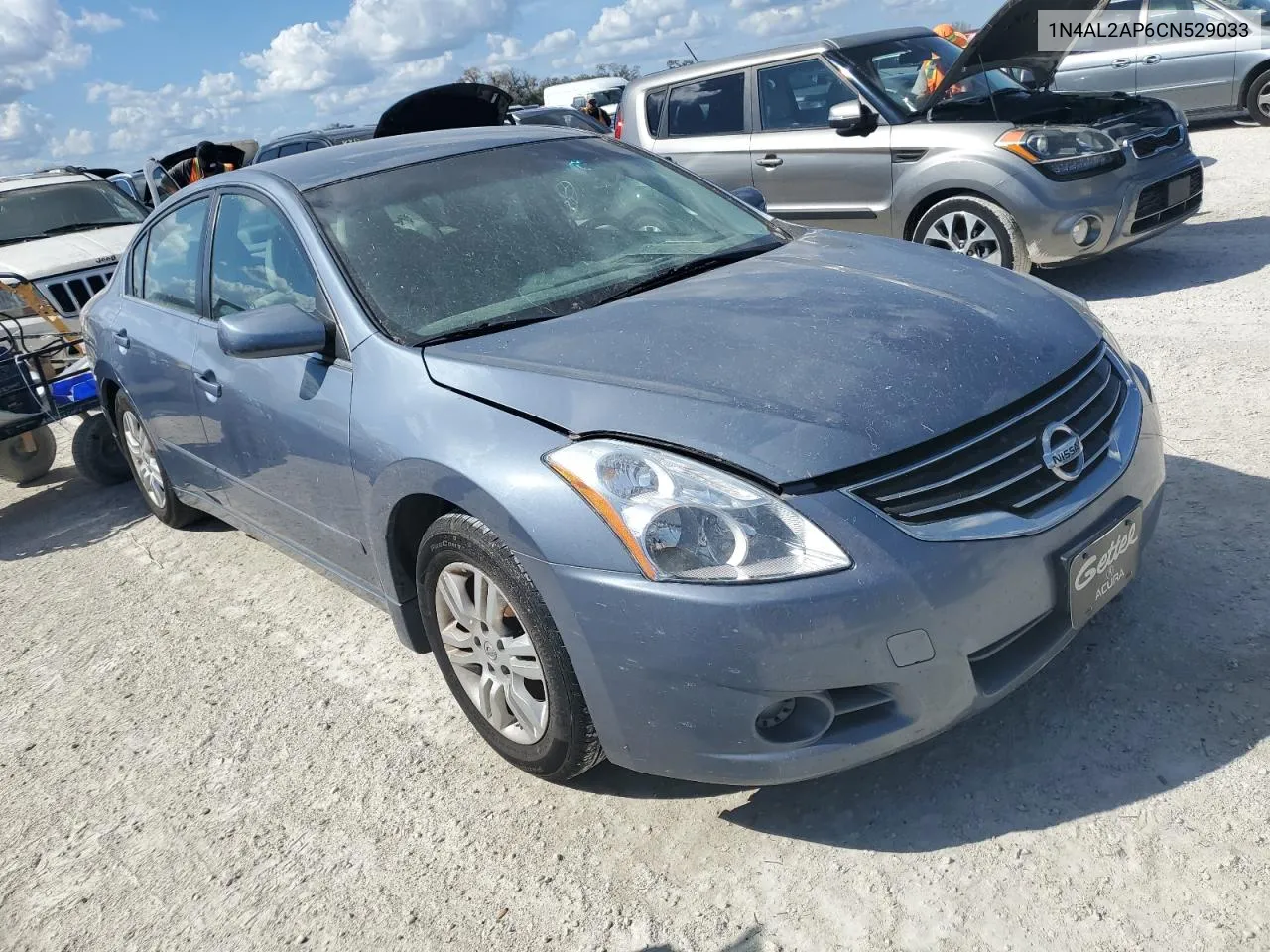 2012 Nissan Altima Base VIN: 1N4AL2AP6CN529033 Lot: 75130314