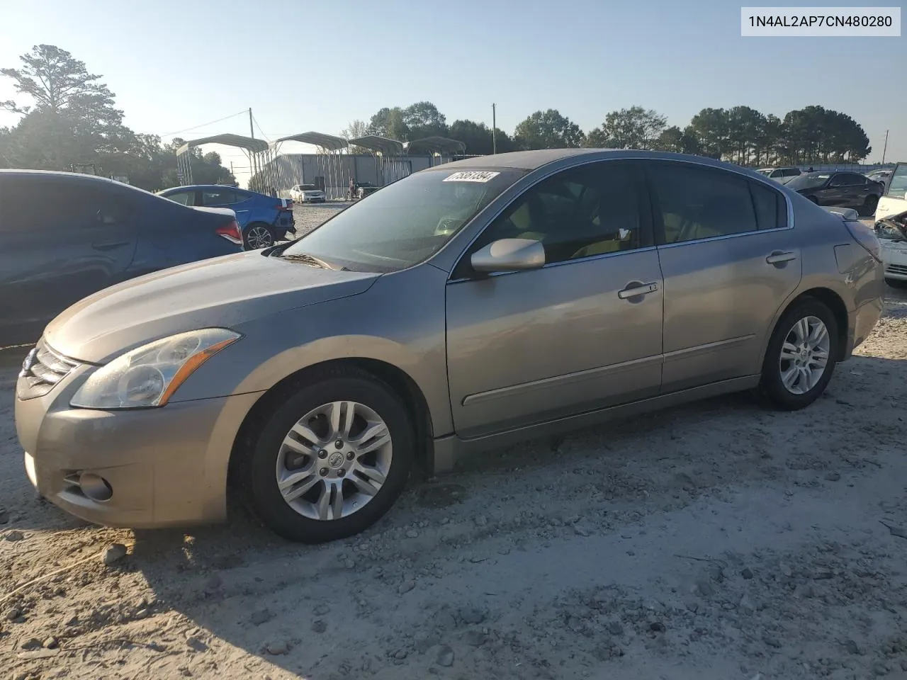 2012 Nissan Altima Base VIN: 1N4AL2AP7CN480280 Lot: 75361394