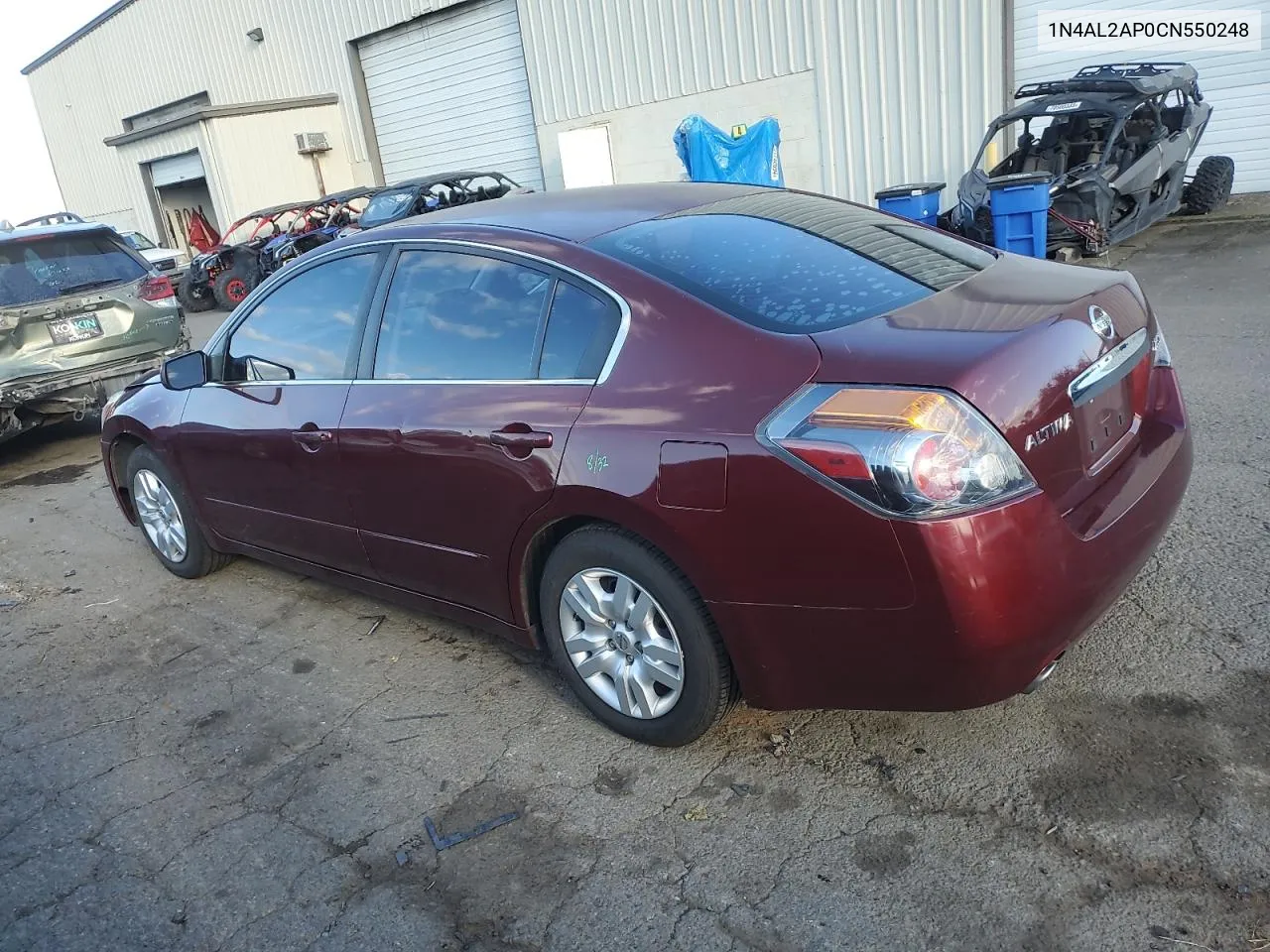 2012 Nissan Altima Base VIN: 1N4AL2AP0CN550248 Lot: 76119344