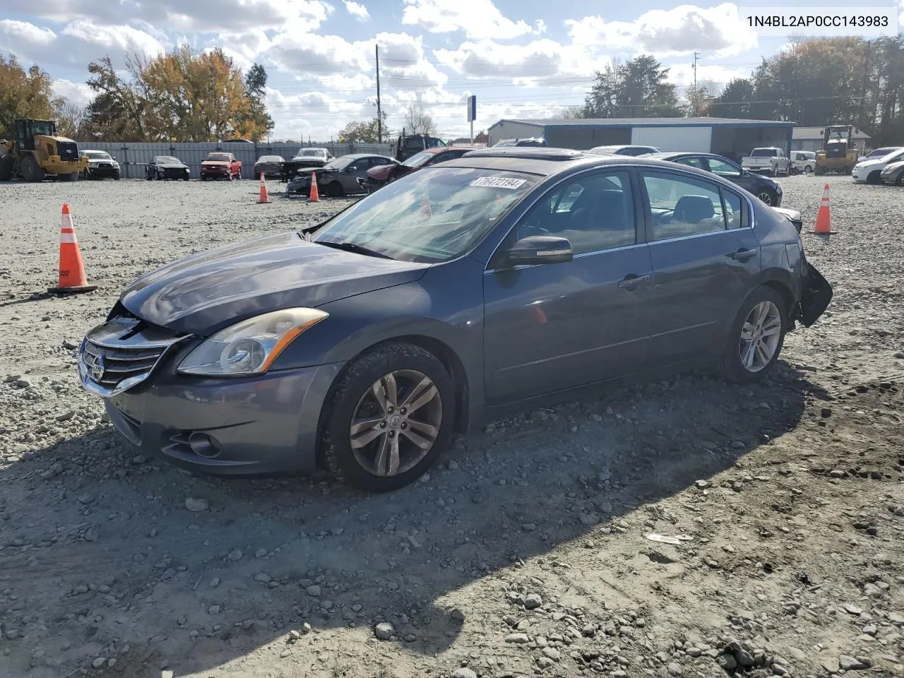 2012 Nissan Altima Sr VIN: 1N4BL2AP0CC143983 Lot: 76472194