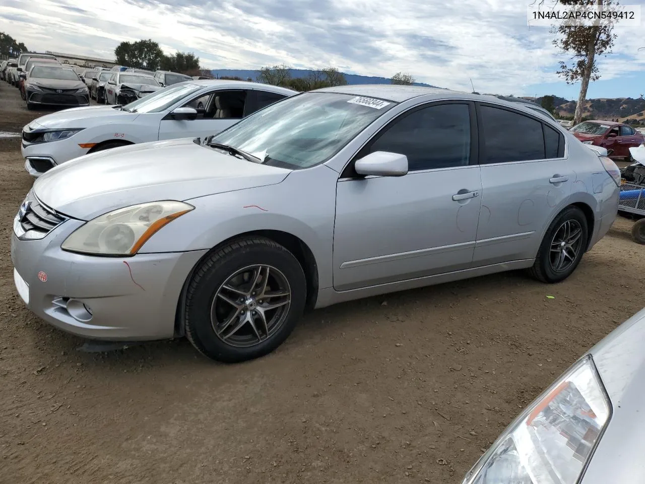 2012 Nissan Altima Base VIN: 1N4AL2AP4CN549412 Lot: 76560344