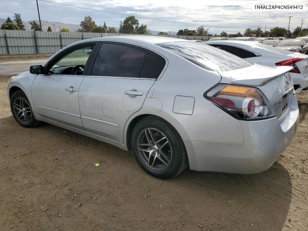 2012 Nissan Altima Base VIN: 1N4AL2AP4CN549412 Lot: 76560344