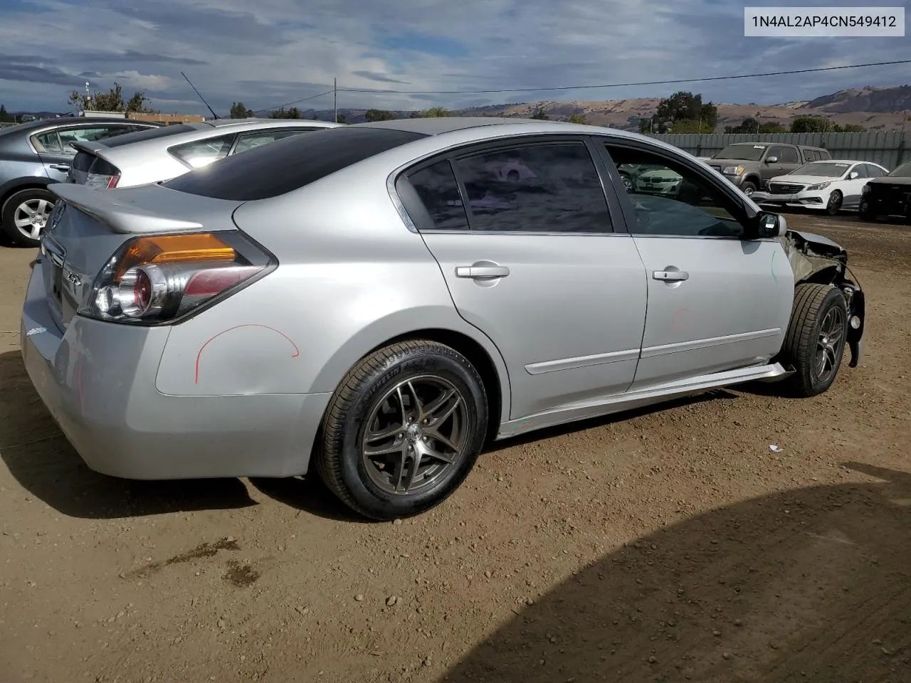 2012 Nissan Altima Base VIN: 1N4AL2AP4CN549412 Lot: 76560344