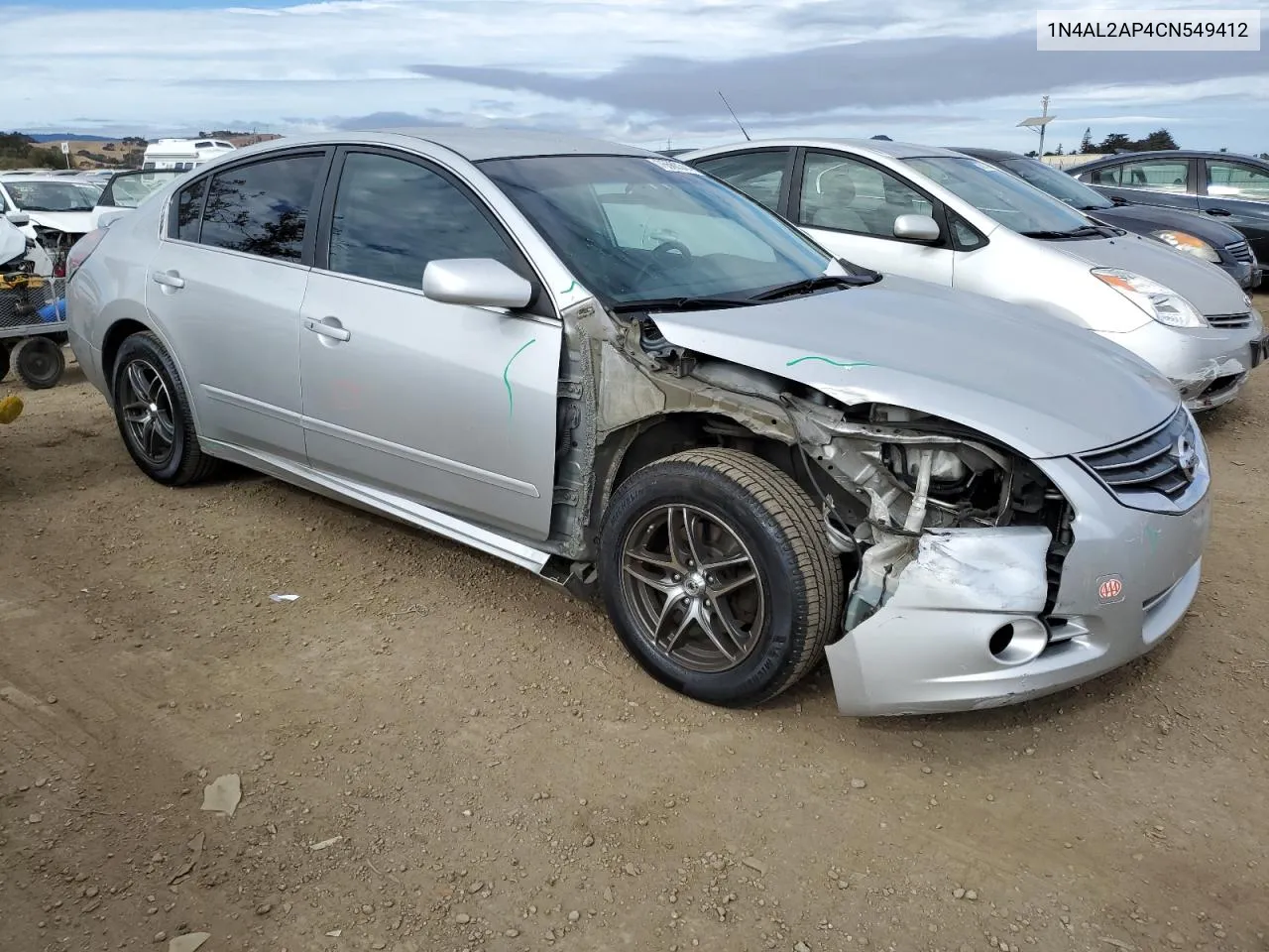 2012 Nissan Altima Base VIN: 1N4AL2AP4CN549412 Lot: 76560344