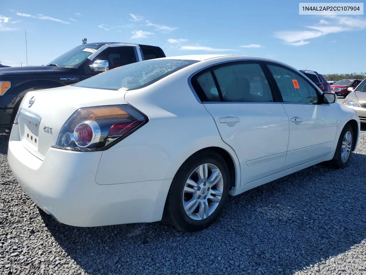 2012 Nissan Altima Base VIN: 1N4AL2AP2CC107904 Lot: 76612694