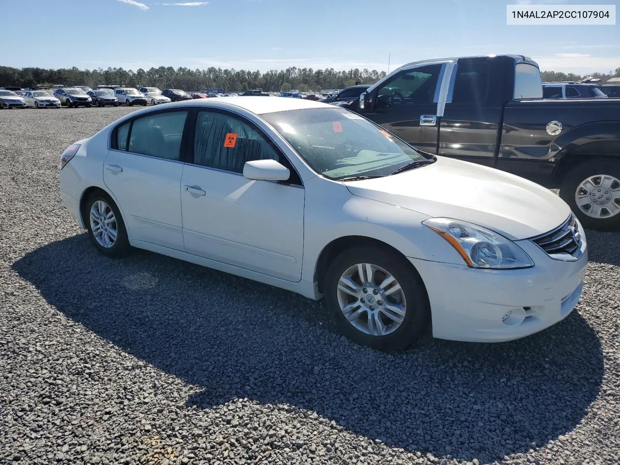 2012 Nissan Altima Base VIN: 1N4AL2AP2CC107904 Lot: 76612694