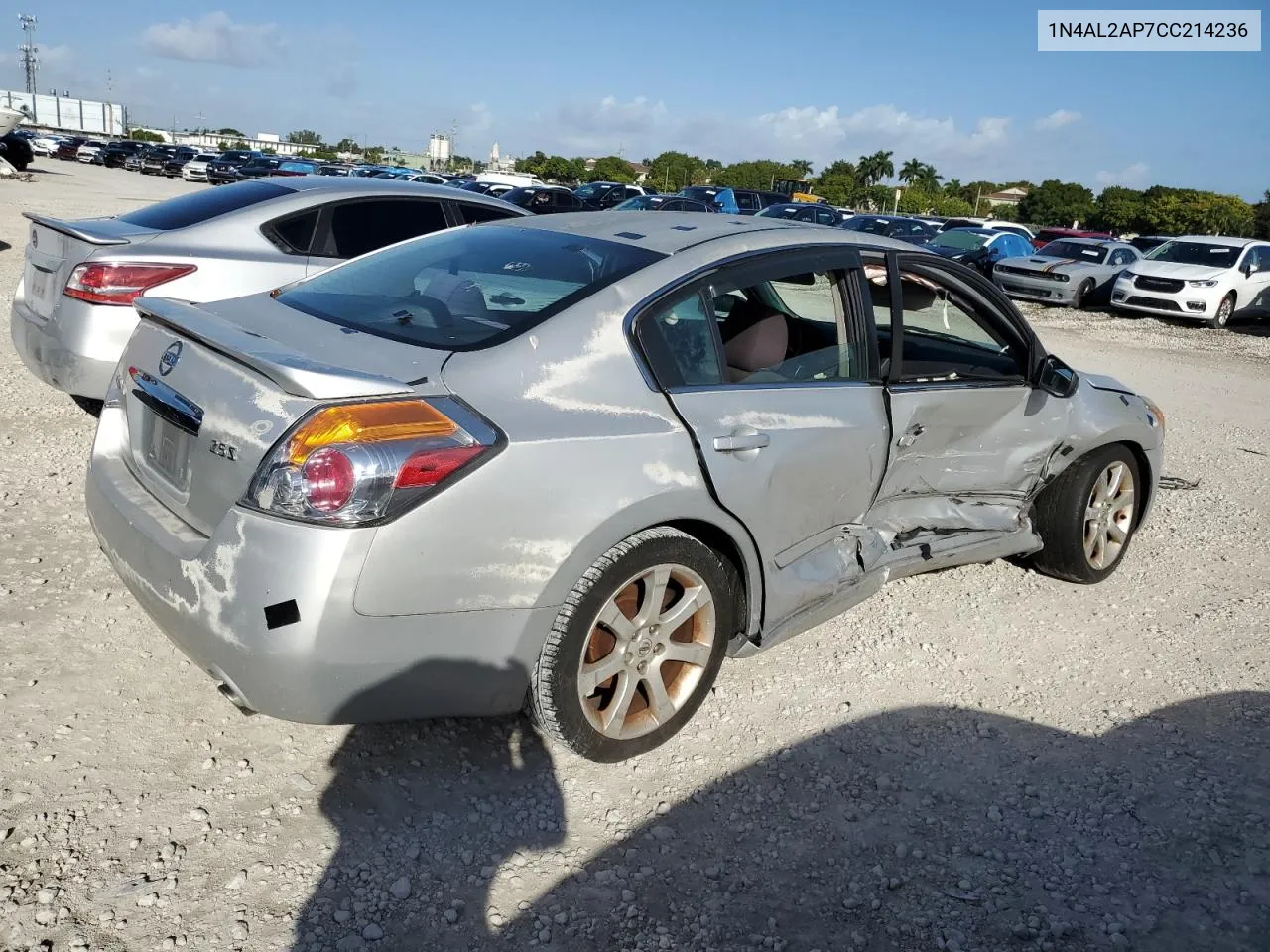 2012 Nissan Altima Base VIN: 1N4AL2AP7CC214236 Lot: 76793674