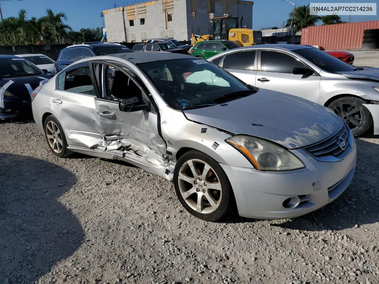 2012 Nissan Altima Base VIN: 1N4AL2AP7CC214236 Lot: 76793674