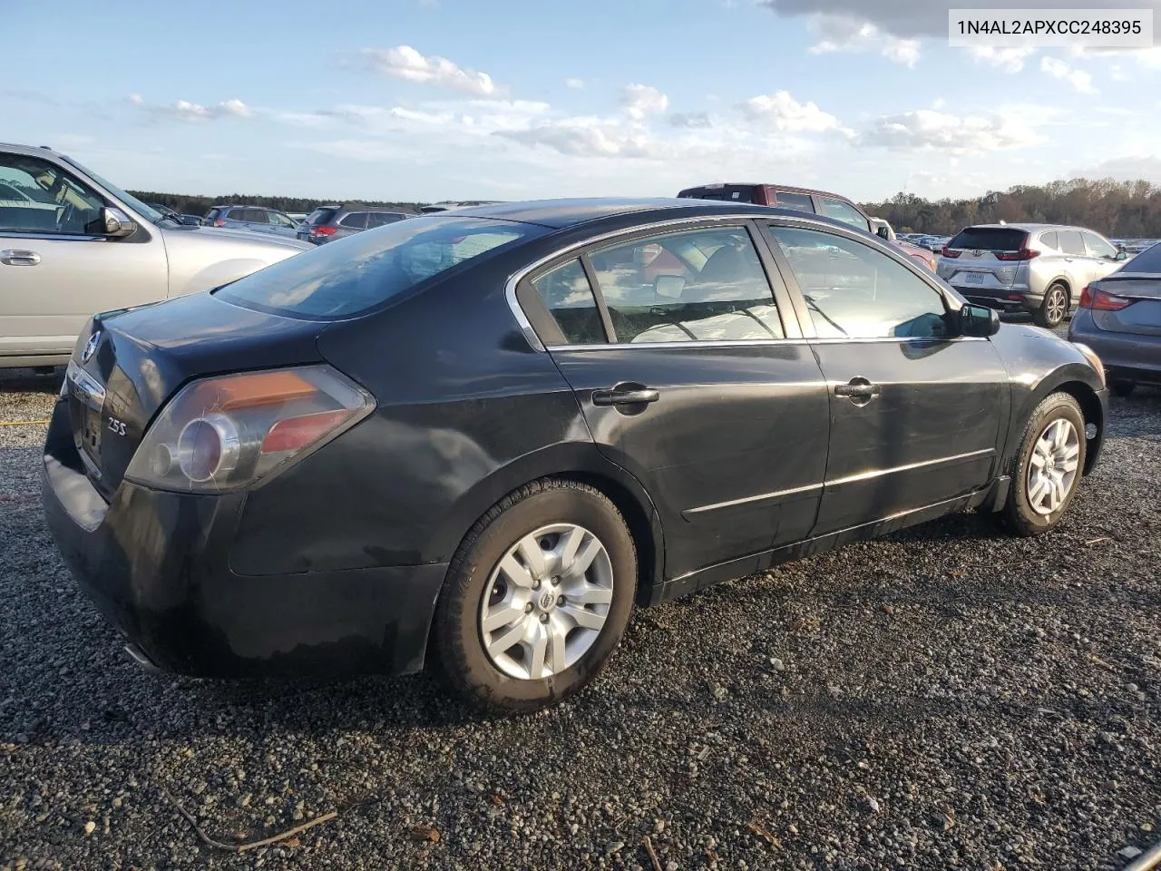 2012 Nissan Altima Base VIN: 1N4AL2APXCC248395 Lot: 76829544