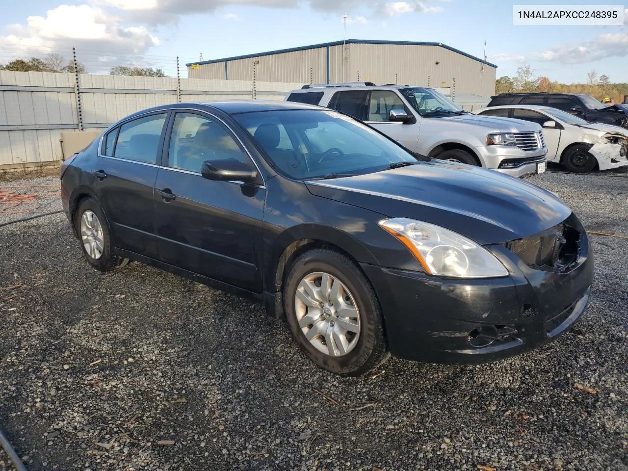 2012 Nissan Altima Base VIN: 1N4AL2APXCC248395 Lot: 76829544