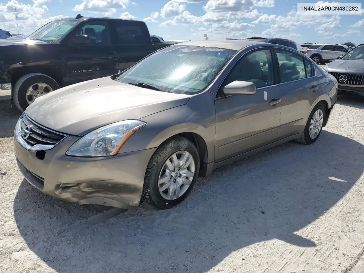 2012 Nissan Altima Base VIN: 1N4AL2AP0CN480282 Lot: 76861214