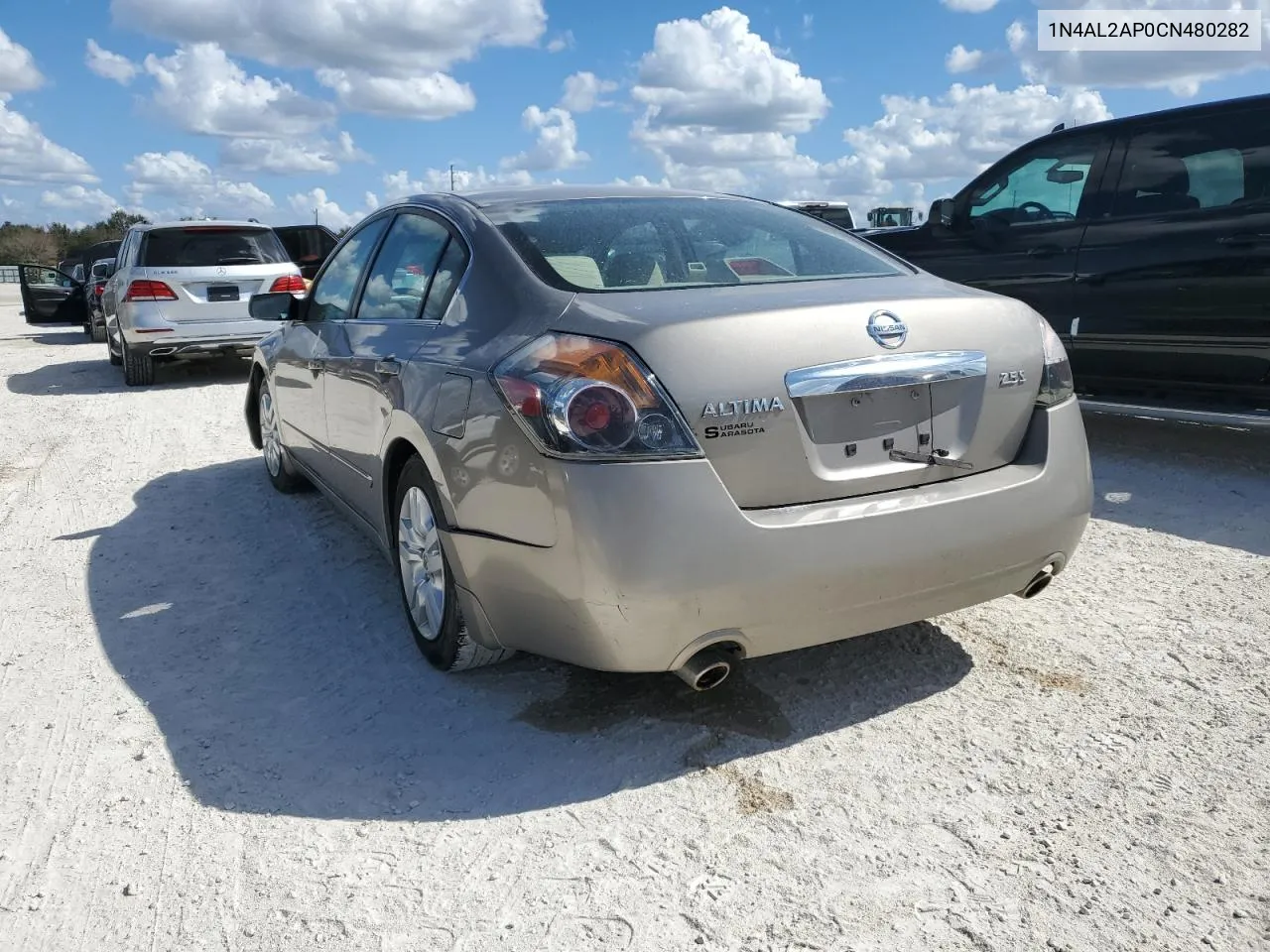 2012 Nissan Altima Base VIN: 1N4AL2AP0CN480282 Lot: 76861214