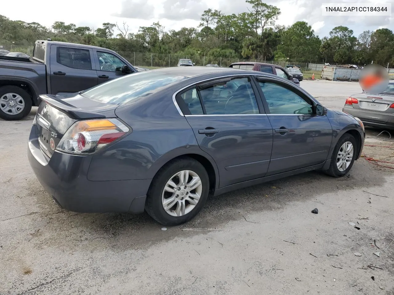 2012 Nissan Altima Base VIN: 1N4AL2AP1CC184344 Lot: 76889514