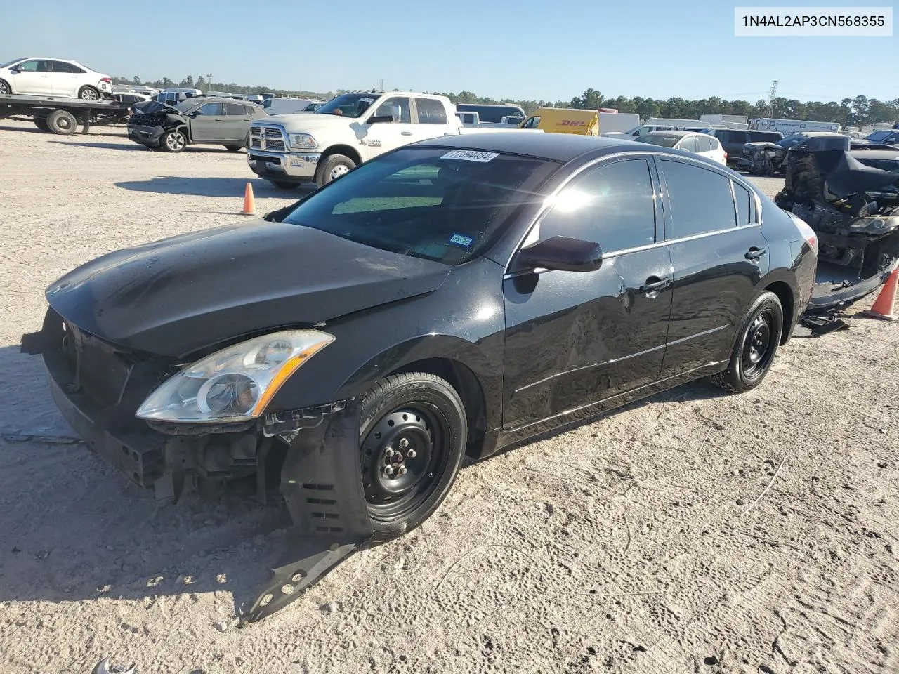 2012 Nissan Altima Base VIN: 1N4AL2AP3CN568355 Lot: 77094484