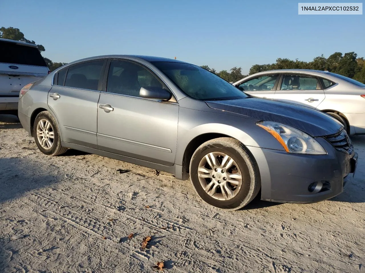 2012 Nissan Altima Base VIN: 1N4AL2APXCC102532 Lot: 77491494