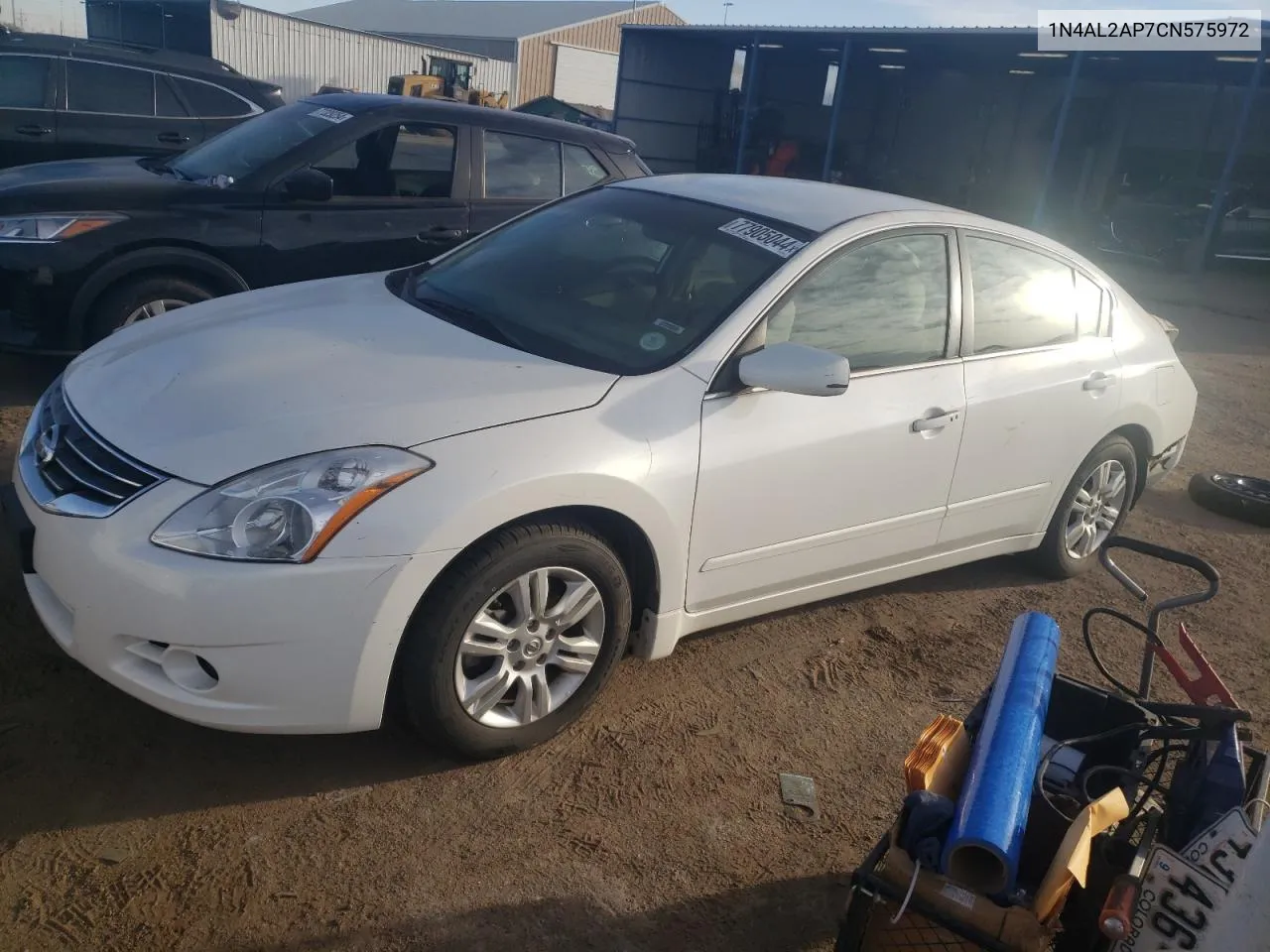 2012 Nissan Altima Base VIN: 1N4AL2AP7CN575972 Lot: 77905044