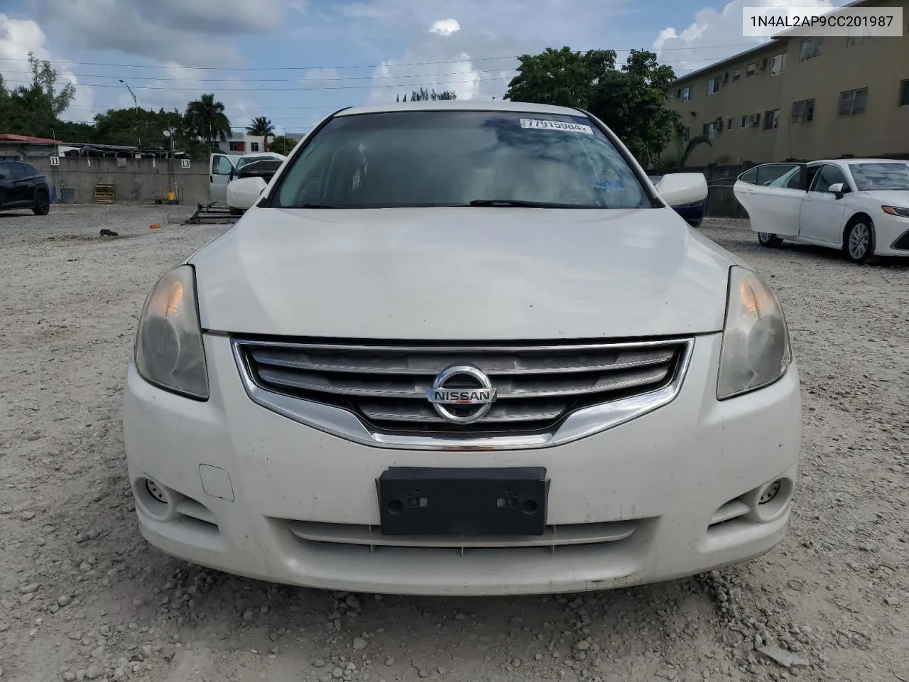 2012 Nissan Altima Base VIN: 1N4AL2AP9CC201987 Lot: 77915984