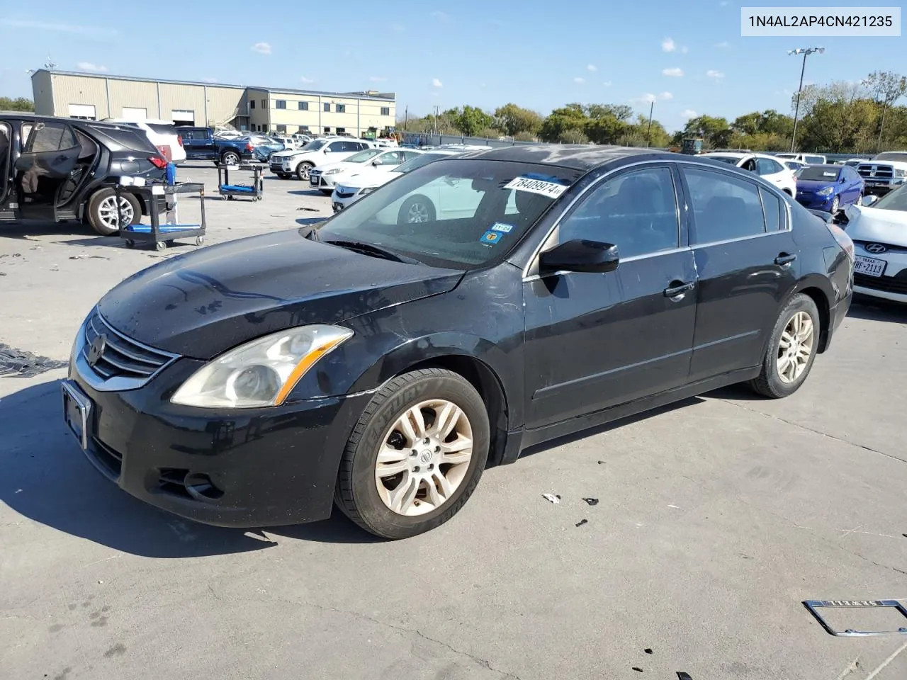 2012 Nissan Altima Base VIN: 1N4AL2AP4CN421235 Lot: 78409974