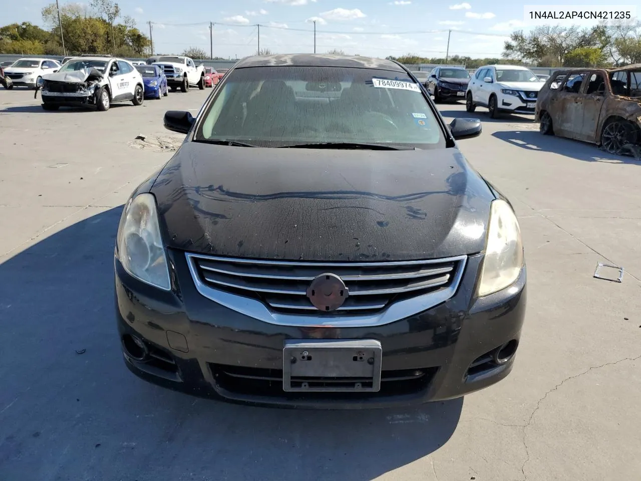 2012 Nissan Altima Base VIN: 1N4AL2AP4CN421235 Lot: 78409974