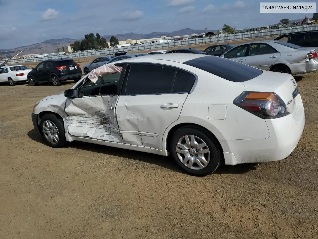 2012 Nissan Altima Base VIN: 1N4AL2AP3CN419024 Lot: 78928284