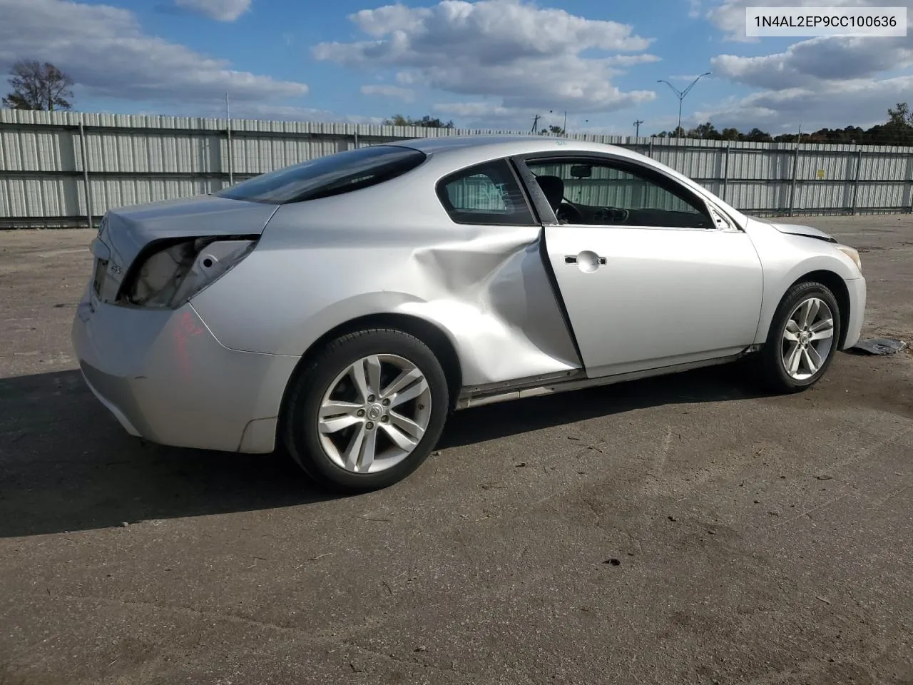 2012 Nissan Altima S VIN: 1N4AL2EP9CC100636 Lot: 78975884