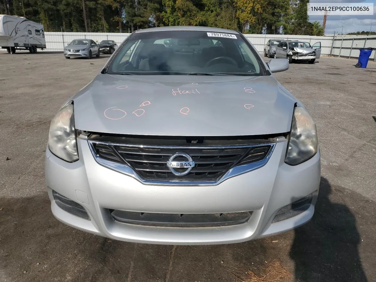 2012 Nissan Altima S VIN: 1N4AL2EP9CC100636 Lot: 78975884