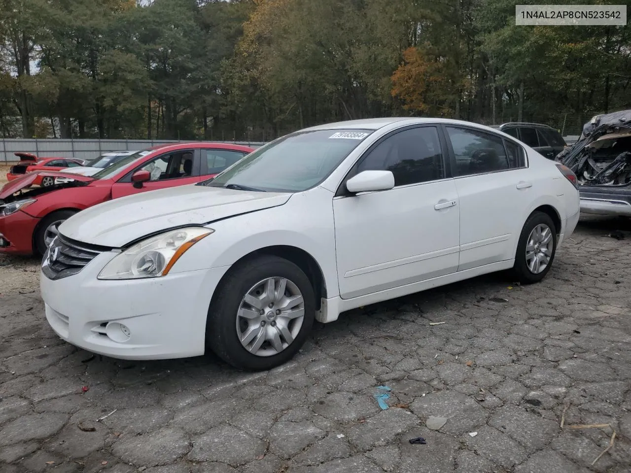 1N4AL2AP8CN523542 2012 Nissan Altima Base