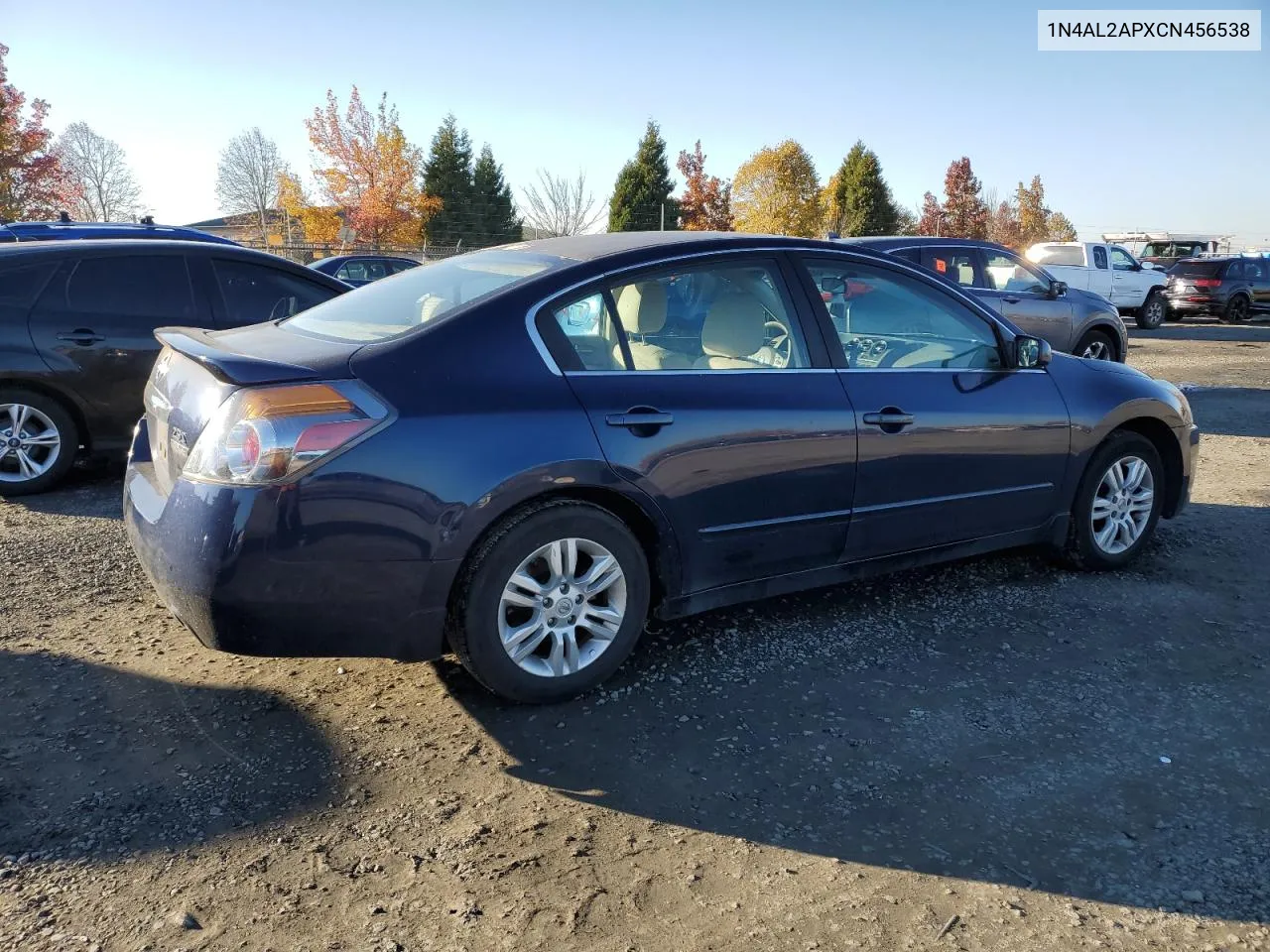 2012 Nissan Altima Base VIN: 1N4AL2APXCN456538 Lot: 79858754