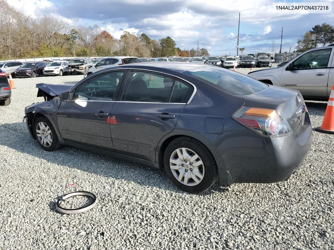 2012 Nissan Altima Base VIN: 1N4AL2AP7CN437218 Lot: 80046624