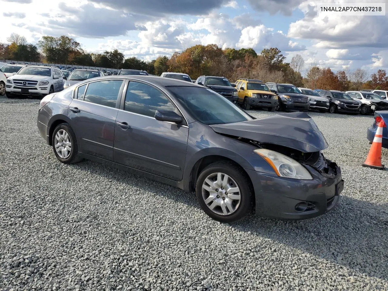 2012 Nissan Altima Base VIN: 1N4AL2AP7CN437218 Lot: 80046624