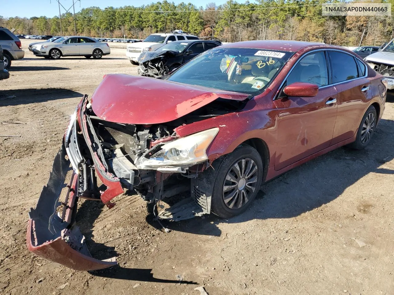 2013 Nissan Altima 2.5 VIN: 1N4AL3AP0DN440663 Lot: 59757404