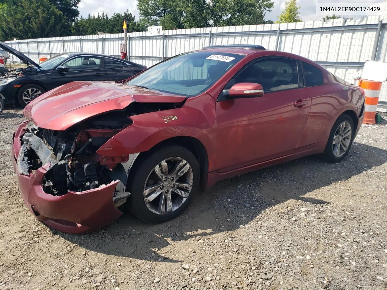 2013 Nissan Altima S VIN: 1N4AL2EP9DC174429 Lot: 61147604