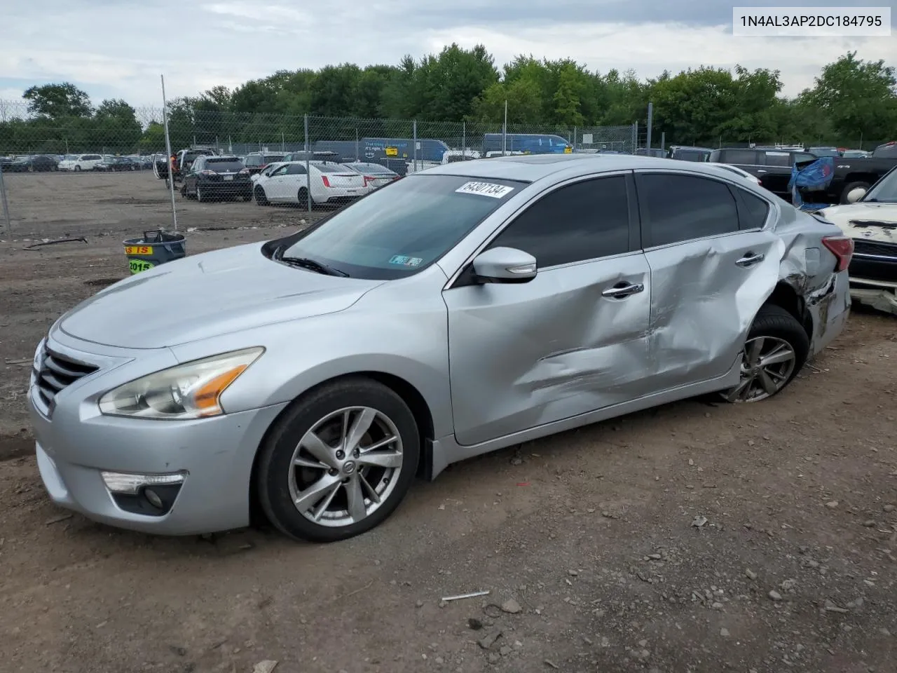 2013 Nissan Altima 2.5 VIN: 1N4AL3AP2DC184795 Lot: 64307134