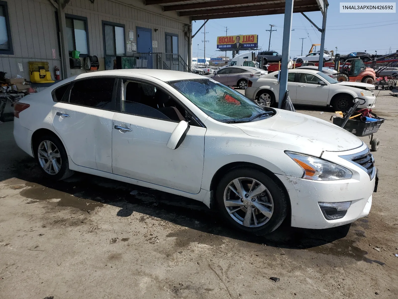 2013 Nissan Altima 2.5 VIN: 1N4AL3APXDN426592 Lot: 64883474