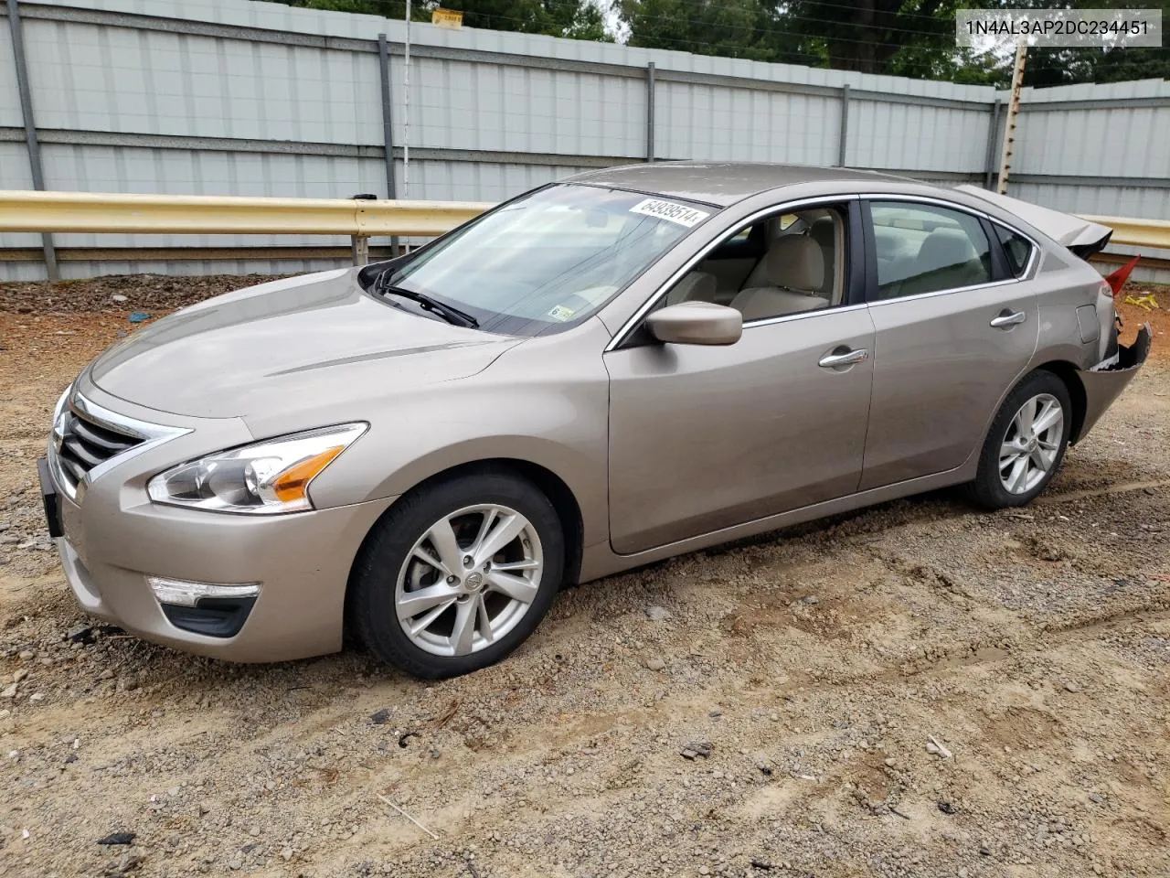 2013 Nissan Altima 2.5 VIN: 1N4AL3AP2DC234451 Lot: 64939514