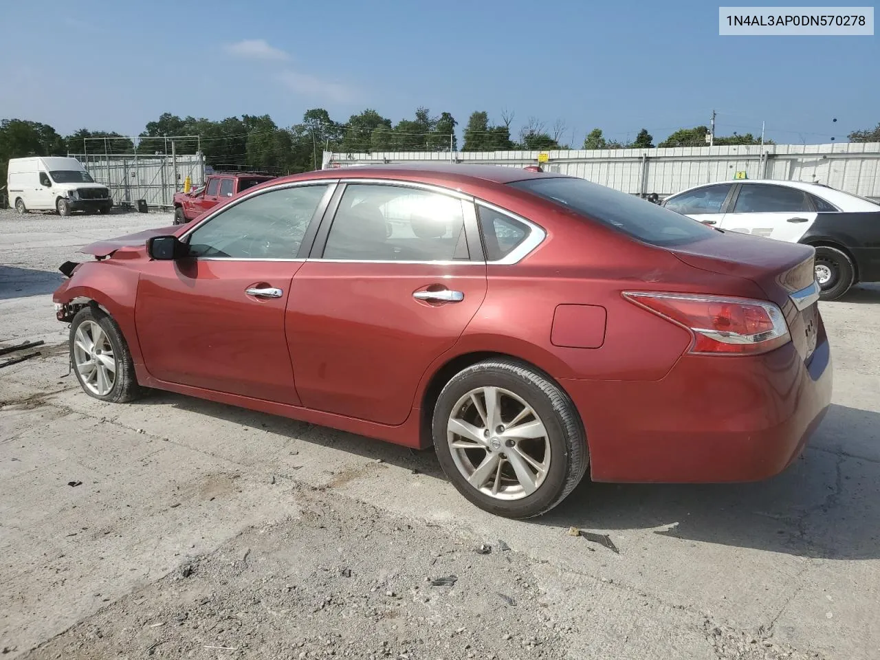 2013 Nissan Altima 2.5 VIN: 1N4AL3AP0DN570278 Lot: 66154754