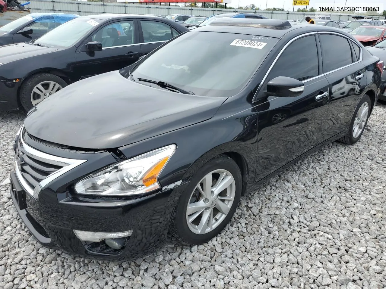 2013 Nissan Altima 2.5 VIN: 1N4AL3AP3DC188063 Lot: 67209024