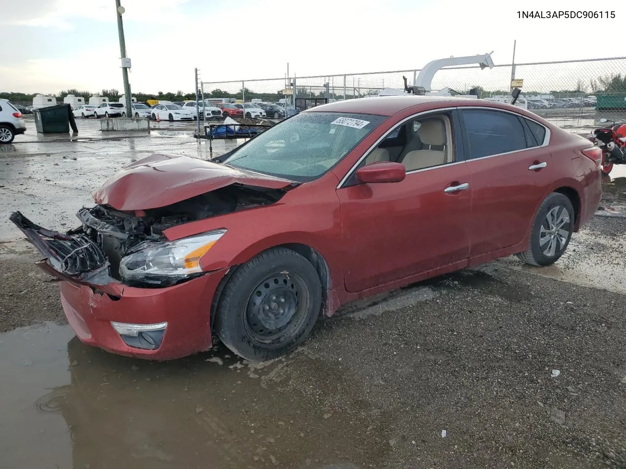 2013 Nissan Altima 2.5 VIN: 1N4AL3AP5DC906115 Lot: 68072794