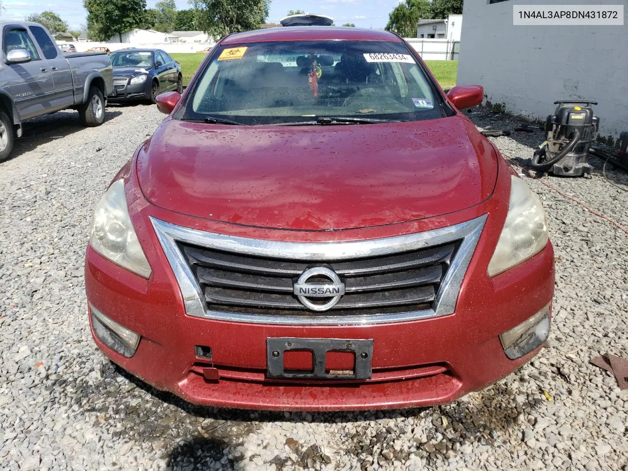 2013 Nissan Altima 2.5 VIN: 1N4AL3AP8DN431872 Lot: 68263434