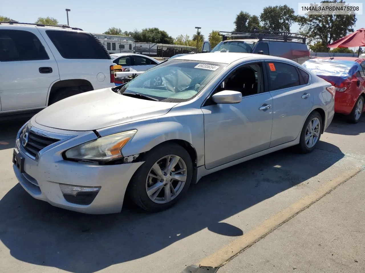 2013 Nissan Altima 2.5 VIN: 1N4AL3AP8DN475208 Lot: 69235654