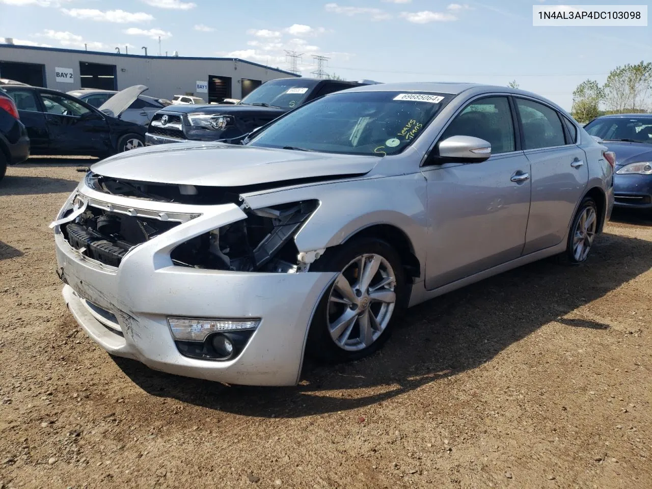 2013 Nissan Altima 2.5 VIN: 1N4AL3AP4DC103098 Lot: 69685064