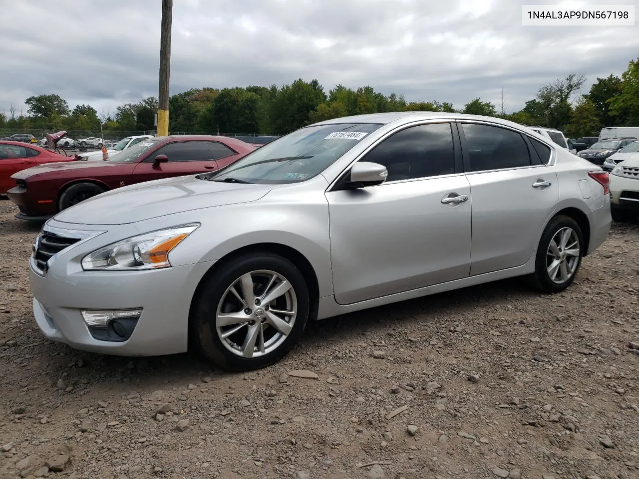 2013 Nissan Altima 2.5 VIN: 1N4AL3AP9DN567198 Lot: 70187464