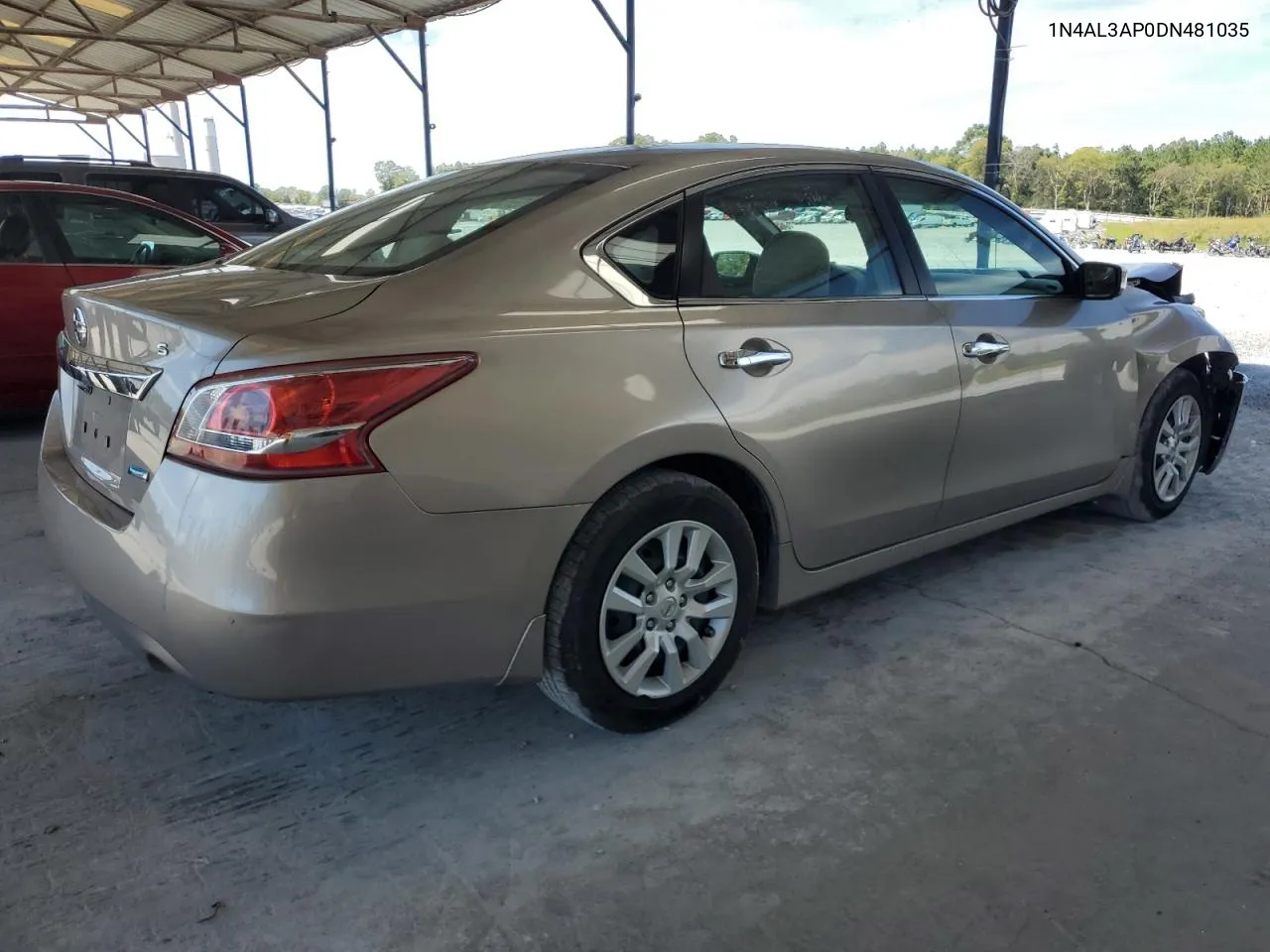 2013 Nissan Altima 2.5 VIN: 1N4AL3AP0DN481035 Lot: 70274444