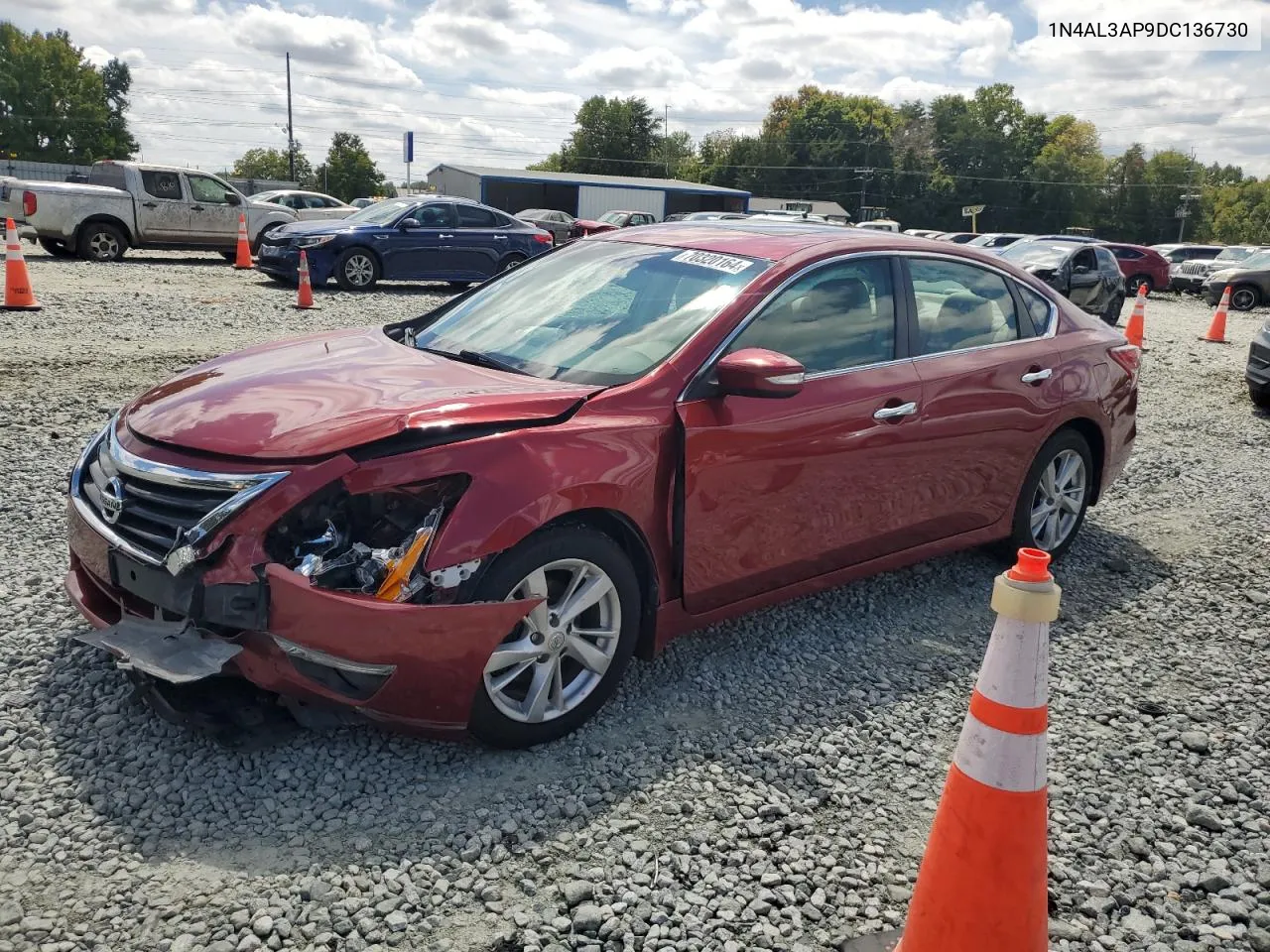 2013 Nissan Altima 2.5 VIN: 1N4AL3AP9DC136730 Lot: 70320164