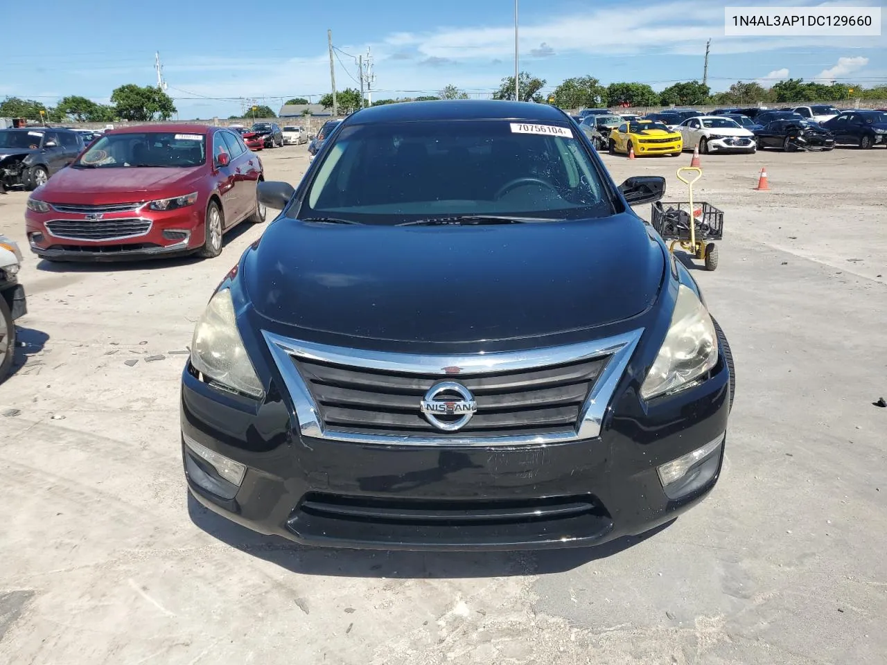 2013 Nissan Altima 2.5 VIN: 1N4AL3AP1DC129660 Lot: 70756104