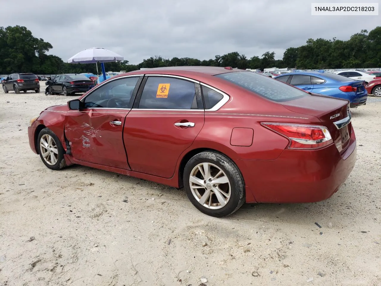 2013 Nissan Altima 2.5 VIN: 1N4AL3AP2DC218203 Lot: 70814584