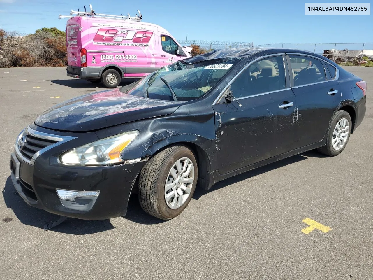 2013 Nissan Altima 2.5 VIN: 1N4AL3AP4DN482785 Lot: 70932894