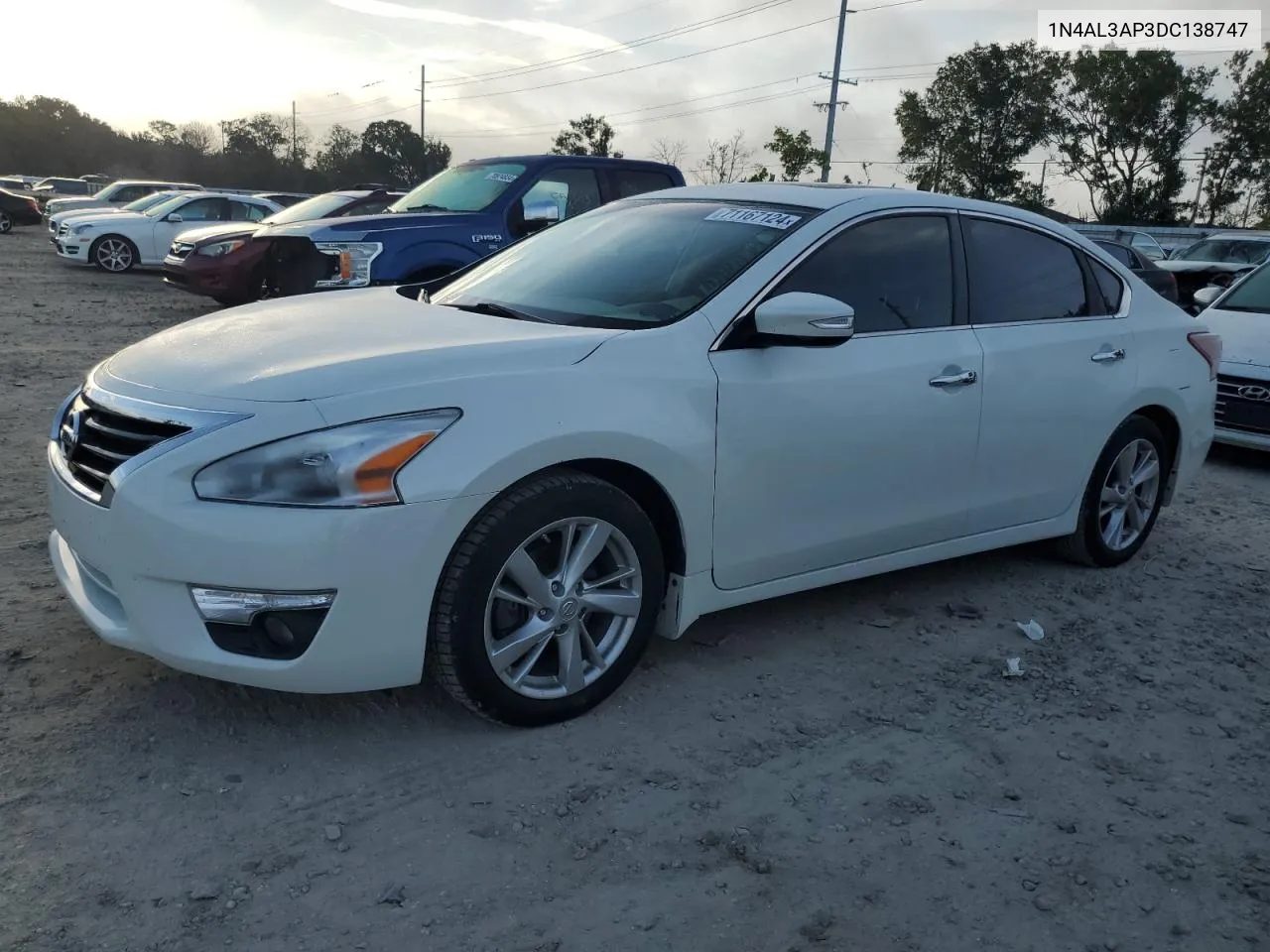 2013 Nissan Altima 2.5 VIN: 1N4AL3AP3DC138747 Lot: 71167124