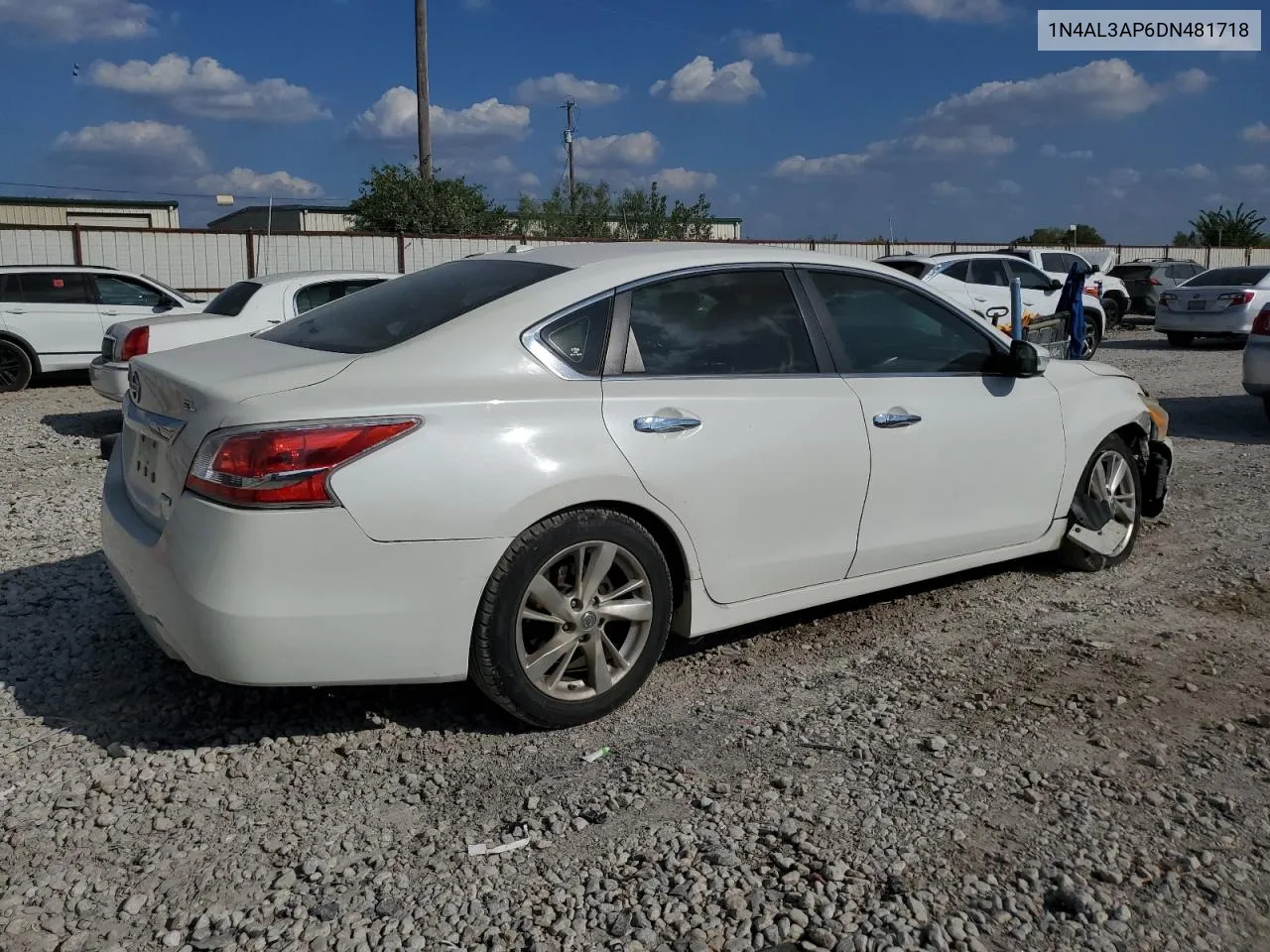 2013 Nissan Altima 2.5 VIN: 1N4AL3AP6DN481718 Lot: 71751354